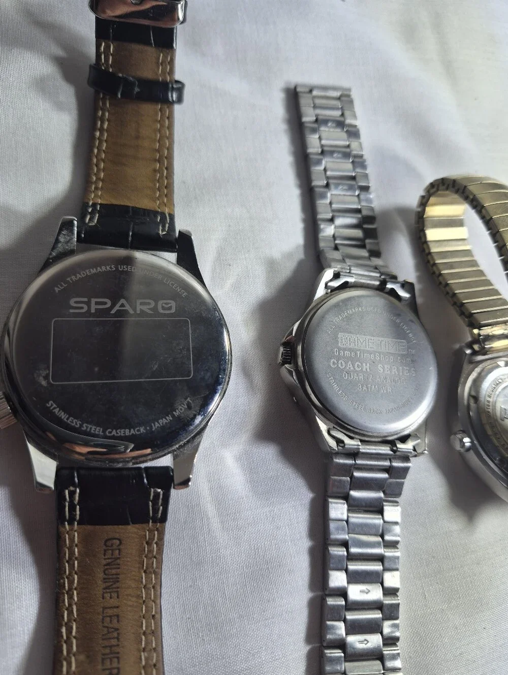 Men’s Watch Lot Bundle - Fossil, Puma, NFL Denver Broncos, NCAA ASU
